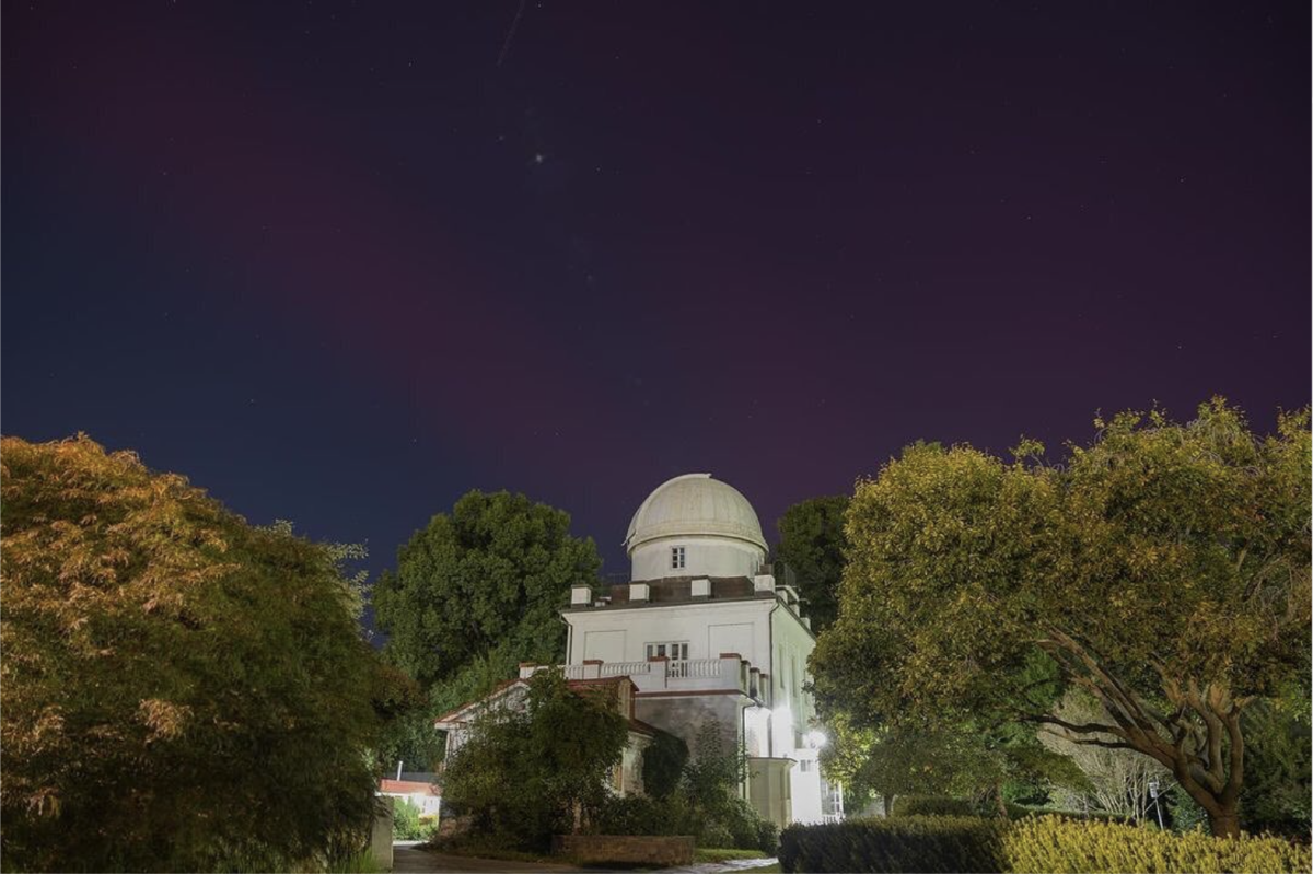 INSTAGRAM/@GEORGETOWN UNIVERSITY | The Aurora Borealis, more commonly known as the Northern Lights, were visible from Washington D.C. on Thursday, October 10th. 